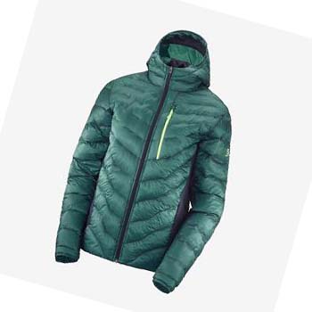 Salomon OUTPEAK PRIMALOFT INSULATED Kabát Női Zöld | HU 3182OKI